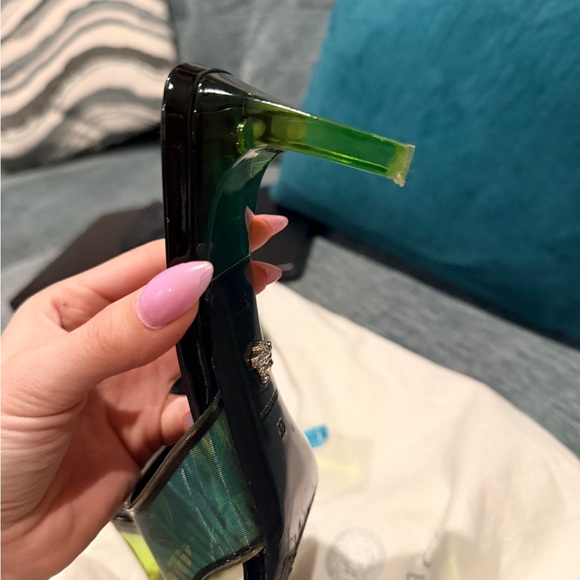 Versace Black and Green Mules - Picture 14 of 16